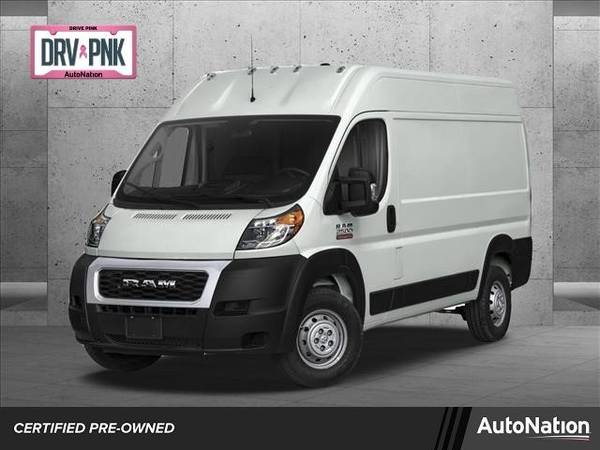 Photo 2020 Ram ProMaster Cargo Van Certified Dodge Full-size Cargo Van - $39,999 (AutoNation Dodge Ram Arapahoe)