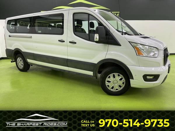 Photo 2021 Ford Transit Passenger Wagon 350 XLTONE OWNERBACK UP CAMERA $44,988