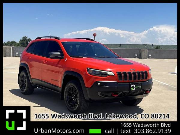 Photo 2021 Jeep Cherokee Trailhawk - 1 Owner History $22,990