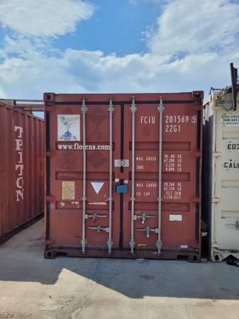 Photo 20-Foot Connex  Storage Container $3,000