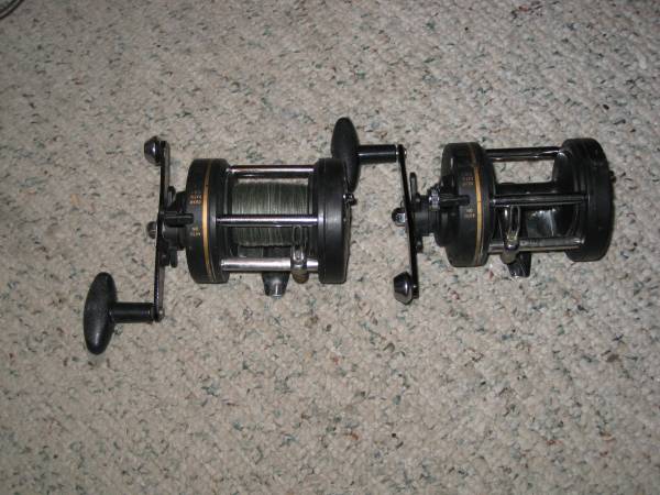 2 Shakespeare SKP30L Conventional Level Wind Fishing Reels $30