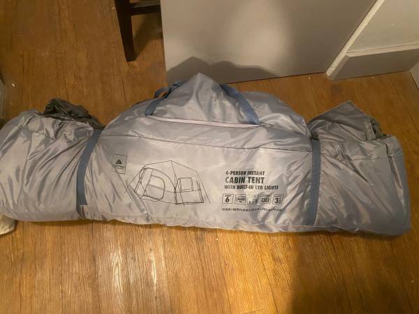 Photo 6 Person Tent with LED Lighting $80