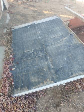 Aluminum sled deck