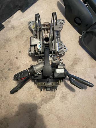 Photo Audi B7 Parts Throttle Body Sensors Ignition steering column Amp Crash Side Skir $40