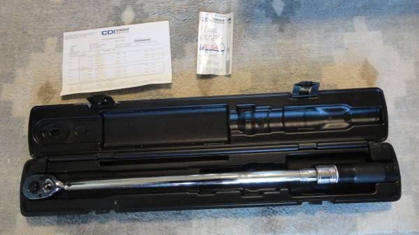 Photo CDI ( By Snap on tools ) 2503MFRMH 12 Dr, TORQUE WRENCH $200