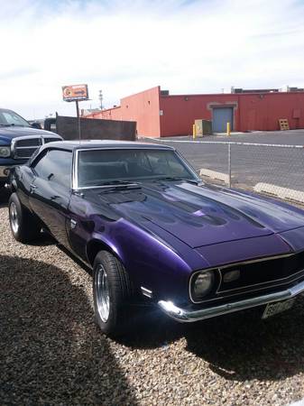 Photo Classic 1968 Camaro 396 Hot Rod and potential Race Car $45,000