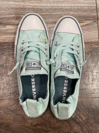 Photo Converse Chuck Taylor All Star Shoreline Slip in Seafoam Green $40