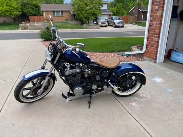 Photo Custom Yamaha 850cc motorcycle $4,000