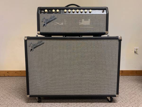 Photo Fender Super Sonic Guitar Amp  Cabinet $1,250