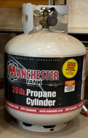 Full 20 lb propane tank $55