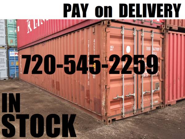 Photo GREAT DEAL on 40 foot CARGO CONTAINER aka STORAGE CONTAINERS