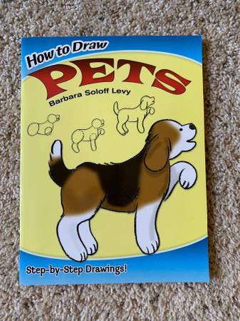 How to Draw Pets Book by Barbara Soloff Levy (Paperback) $5
