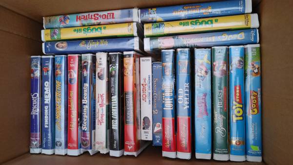 LOT OF DISNEY VHS TAPES x33 $9 | General Items | Denver, CO | Shoppok