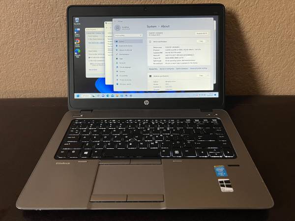 Photo Laptop HP Intel Core i5  16gb Ram, Win11 $140