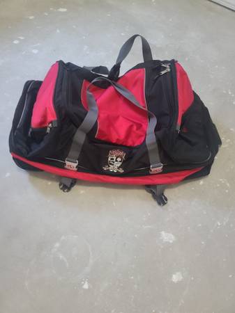 Photo Marker outdoor, sports gear roller bag $100