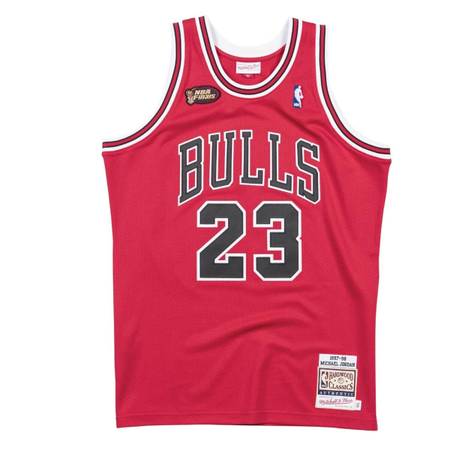 Photo Michael Jordan Chicago Bulls Road Finals 1997-98 Jersey $125
