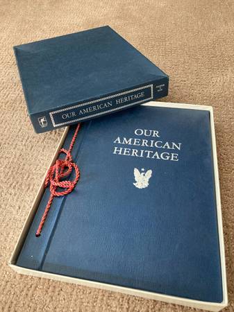 Photo Our American Heritage hardcover book $10