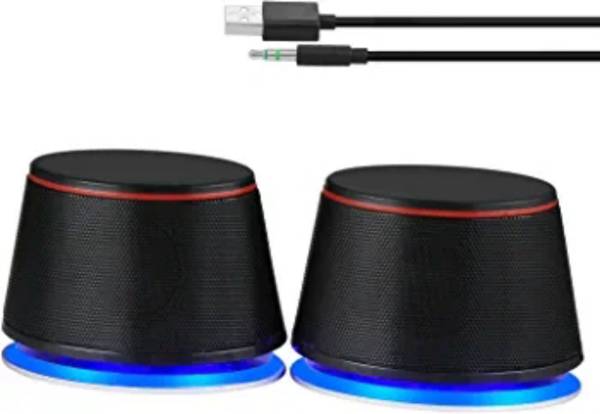 Sanyun SW102 Computer Speakers, 5Wx2, Deep Bass in Small Body, Stereo 2.0 USB Po $20