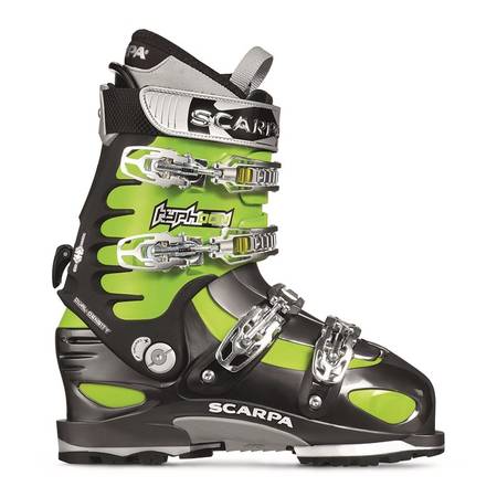 Photo Scarpa Typhoon Alpine Ski Boots 2012 - Mondo - 27 - Mens - New in Box $300