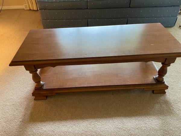 Photo Tell City Coffee Table $150
