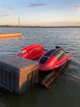 Photo Two Kawasaki stand up jet skis for sale $5,000