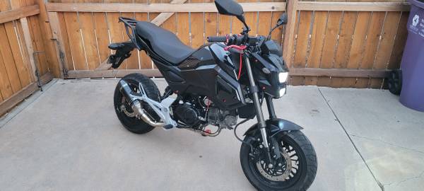 Photo Upgraded Honda Grom Clone BD-125cc Boom Vader $3,500