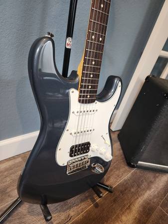 Photo Upgraded Ice Blue Squier Vintage Modified Stratocaster $300