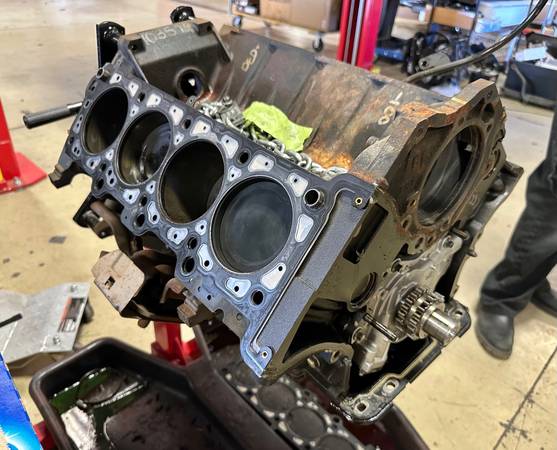 Photo Used 03-04 4.6L Ford SVT Cobra Short Block Engine Motor Terminator $3,000
