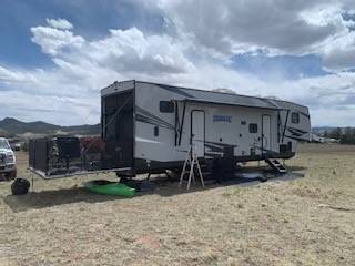 Photo Used 2020 Forest River, Vengeance, Rogue, 311A13WS, Toy Hauler $56,000