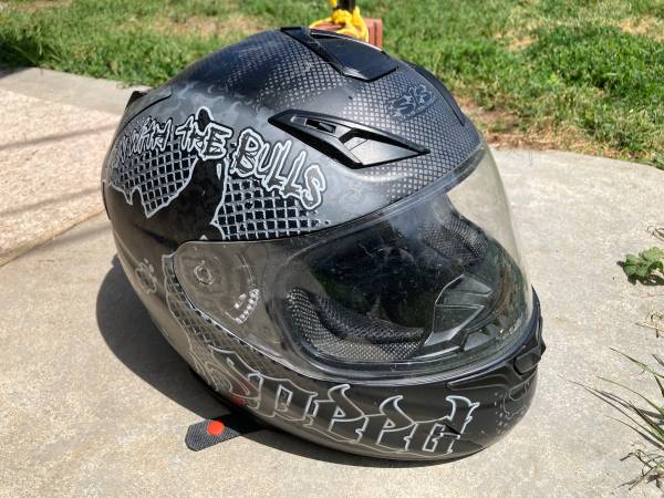 Photo Used Motorcycle Helmet for Sale $50