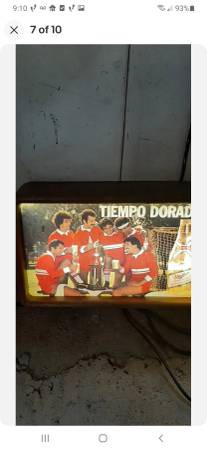 Photo VTG Rare 1980s Tiempo Dorado Miller High Life Lighted Beer Sign $215