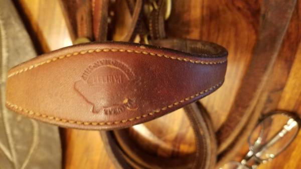 Photo Vintage Circle Y Connie Combs Saddle $250