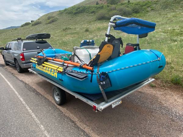 Whitewater RAFT and trailer $16,000