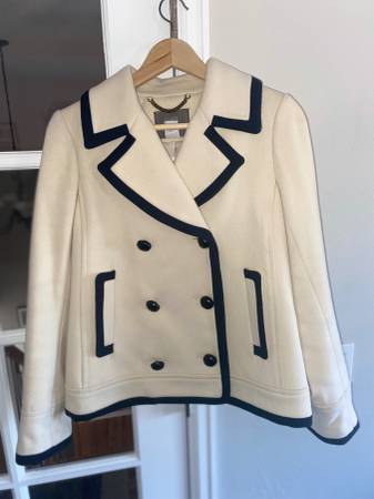 Photo Womens J. Crew Double Breasted Wool Pea Coat $35
