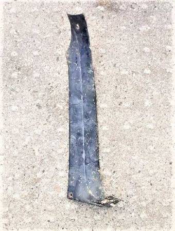 Photo 1955 1956 1957 Chevy Windshield Pillar Garnish Interior Molding $25