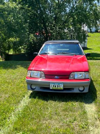 Photo 1989 Ford Mustang GT Convertible - 25th Anniversary Edition $16,000