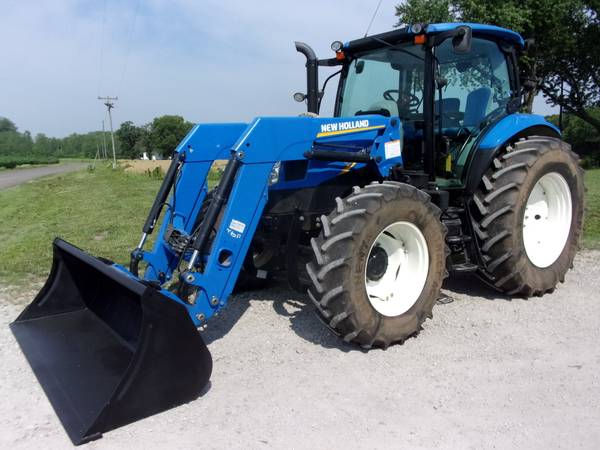 Photo 2014 New Holland T6.150 4wd Tractor w Loader $78,900