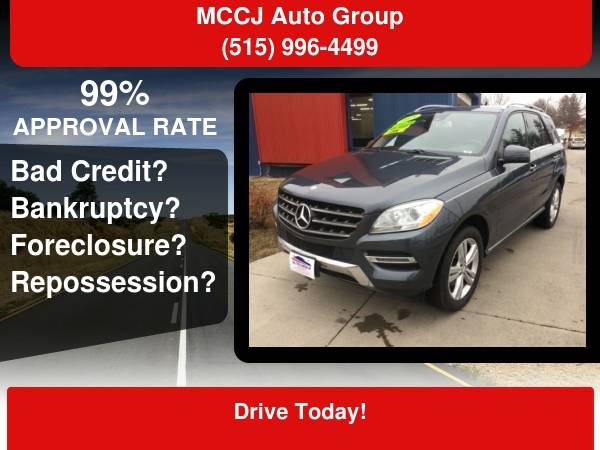 Photo 2015 Mercedes-Benz M-Class 4MATIC 4dr ML 350 WE GUARANTEE CREDIT APPROVAL
