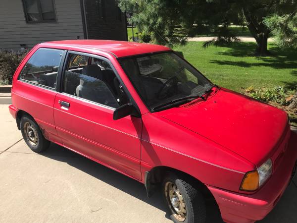 '91 Ford Festiva - 92k Miles - $1100 (Marshalltown) | Cars & Trucks For ...