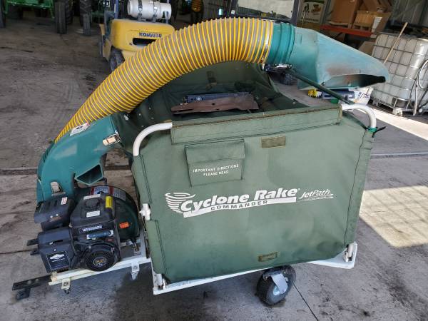 Cyclone Rake Commander leaf vac $750 | Garden Items For Sale | Des ...