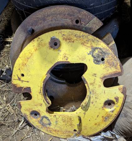Photo WANTED-John Deere Wheel Weights $1,234