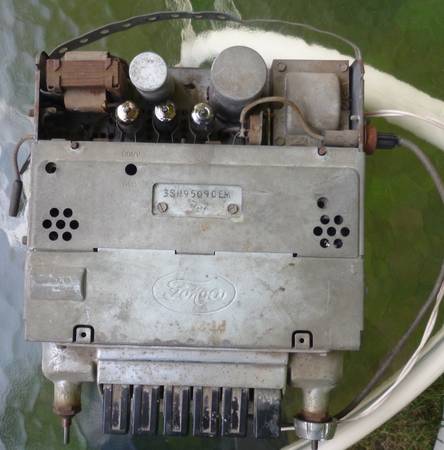 Photo 1954 FoMoCo Ford Mercury Monterey AM Tube Radio $60