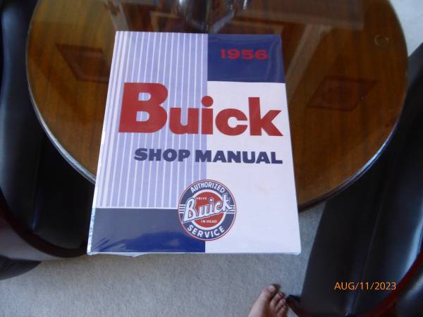 Photo 1956 Buick Shop Manual $15