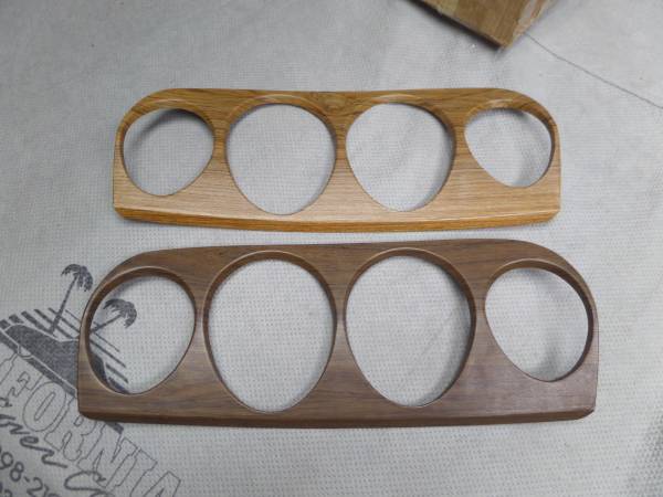 Photo 1969 Mustang deluxe woodgrain instrument cluster inserts $125