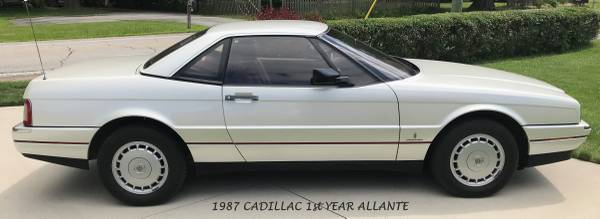Photo 1987 CADILLAC ALLANTE $8,900