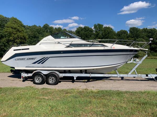 1989 Sport Craft Avanza 2400 Cruiser with Roller Trailer $1,500 | Boats ...