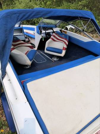 1991 Larson bowrider boat and trailer $3,900