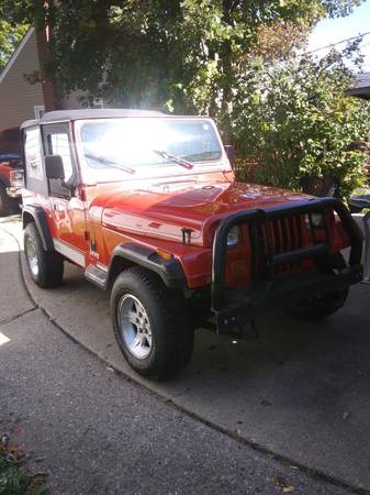 Photo 1994 Jeep YJ trade for Sierra or Ranger pickup