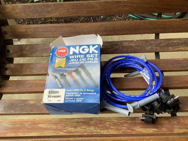 Photo 1 Pack of NGK RC-FDZ091 Spark Plug Wires $20