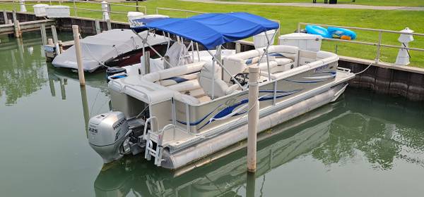 2008 Crest 2500 Tritoon For Sale $34,900